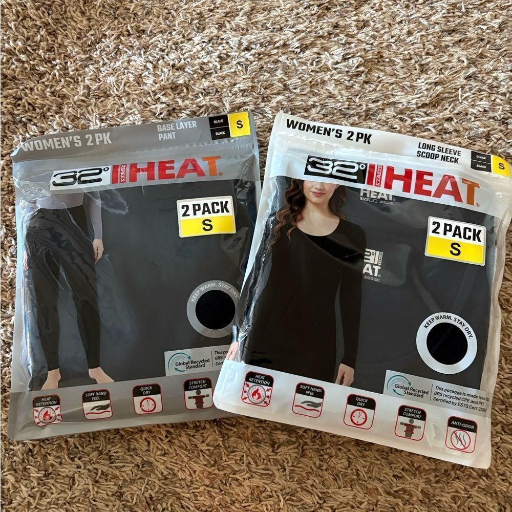 NWT (2) 32 degrees shirt and pants set